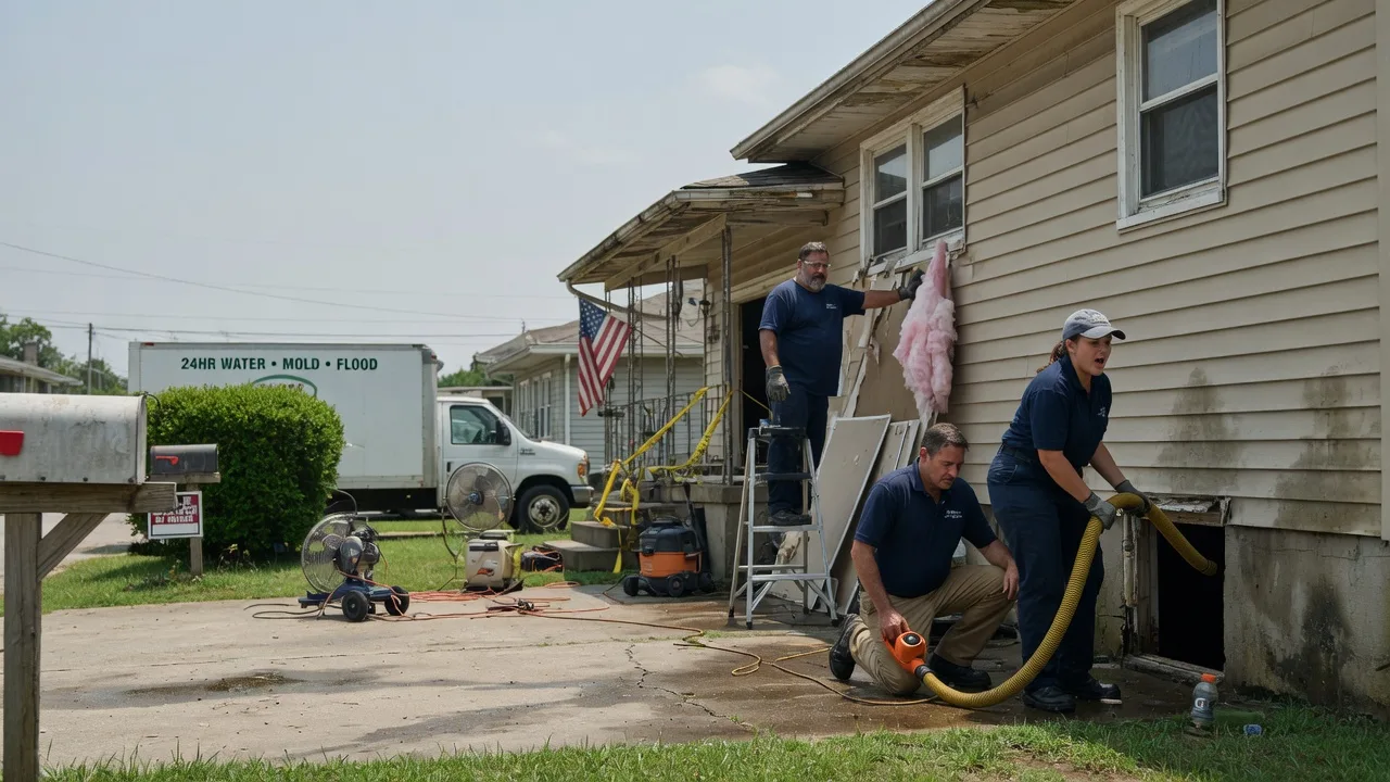 Water Damage Repair in Orangeville, PA near me